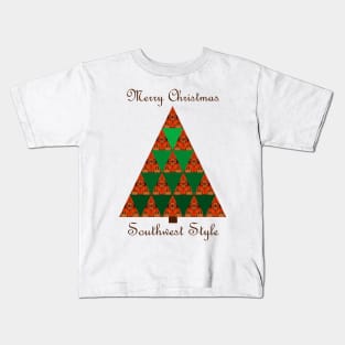 Southwest Holiday Greetings Kids T-Shirt